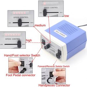 <span class=keywords><strong>Lime</strong></span> à ongles électrique JD700 pour les professionnels, outil de manucure/pédicure, fraise, 35 w, bon marché - Product Image 3
