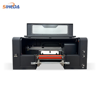 Imprimante UV DTF SIHEDA A3, imprimante d'étiquettes UV Crystal, imprimante UV directe sur film, imprimante rouleau à rouleau SIHEDA A400UVDTF