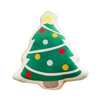 Boneka Natal manusia salju mainan grosir kustom Santa Natal boneka hewan lembut boneka Natal