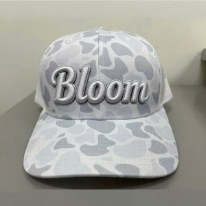 Casquettes de baseball ajustées avec logo brodé 3D personnalisé, casquette de camionneur camouflage Richardso 112, 6 panneaux, visière incurvée, casquette de camionneur d'extérieur - Product Image 1