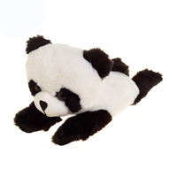 Bracelet à claquer pour enfants en peluche super douce en coton PP brodé avec un panda de dessin animé adorable