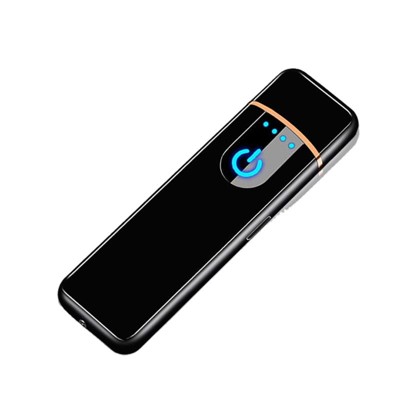 Изготовленный на заказ логотип цинковый сплав USB перезаряжаемая Зажигалка электронные зажигалки для сигарет