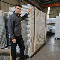 Système modulaire de climatisation pour salle blanche avec unités AHU et MAU performantes pour zone de conditionnement industriel