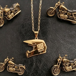 <span class=keywords><strong>Collier</strong></span> personnalisé en tungstène pour <span class=keywords><strong>casque</strong></span> de <span class=keywords><strong>moto</strong></span> numérique, pendentif croix, bijoux unisexe, vente en gros - Meilleure vente - Product Image 4