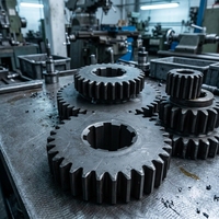 Small Module Brass Spur Gear, Mini Precision Straight Gear, Custom Tiny Gear for Instruments & Meters