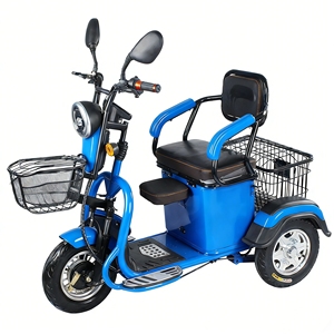 Triciclo Eléctrico al por Mayor <span class=keywords><strong>para</strong></span> Personas Mayores, Bicicleta Eléctrica de Tres Ruedas <span class=keywords><strong>para</strong></span> <span class=keywords><strong>Pasajeros</strong></span>, E-Trike, Bicitaxi, <span class=keywords><strong>Trimoto</strong></span> de Alta Calidad - Product Image 1