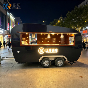 Remorque alimentaire amovible homologuée DOT CE, en acier galvanisé, cuisine complète pour conception modulaire, idéale pour les entreprises de pizzas et de restauration rapide, camion de cuisine - Product Image 4