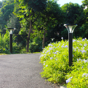 Lampe solaire de chemin de jardin de haute qualité, étanche IP65, 950 lumens, 8W, alimentée par énergie solaire, LED, pour pelouse - Product Image 1