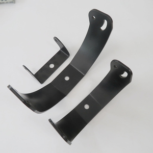 Tùy chỉnh tấm kim loại dập uốn đen anodized nhôm Đèn Khung ngoài trời giữ đèn điện - Product Image 6