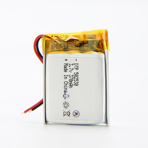 מטען סוללה lipo מטען dtp502530 3.7v <span class=keywords><strong>370mah</strong></span> - Product Image 1