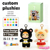 Pendentif en peluche OEM en vinyle, figurine d'action anime originale, boîte mystère, pour vitrines de collection