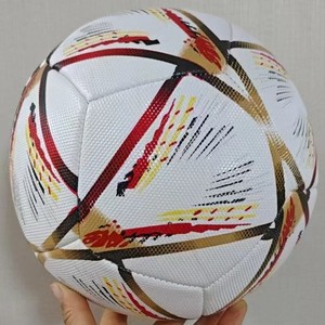 Ballon de football de taille officielle 5 en PU de haute qualité, cousu à la machine, pour l'entraînement et les matchs sportifs, prix d'usine - Product Image 6
