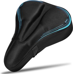 Housse de coussin de siège confortable rembourrée en gel et mousse à mémoire de forme de style simple pour vélo <span class=keywords><strong>Peloton</strong></span> et utilisation intérieure et extérieure - Product Image 6