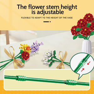 Woma Toys - Juego <span class=keywords><strong>de</strong></span> Bloques <span class=keywords><strong>de</strong></span> Construcción <span class=keywords><strong>de</strong></span> <span class=keywords><strong>Flores</strong></span> <span class=keywords><strong>de</strong></span> la Colección Botánica, Kit <span class=keywords><strong>de</strong></span> Bloques <span class=keywords><strong>de</strong></span> <span class=keywords><strong>Flores</strong></span> para la Creatividad, Mini Ladrillos <span class=keywords><strong>de</strong></span> <span class=keywords><strong>Flores</strong></span>, Juguete para Niños (11053) - Product Image 4