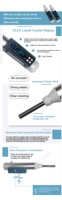 Electronic Digital Display 2.207 Joule Concrete Rebound Test Hammer for Concrete Compressive Strength Analysis
