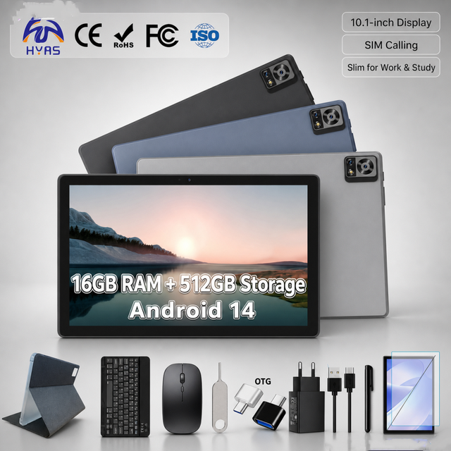 OEM 10-Inch Android Tablet Sim Card 4G 512gb WiFi Case Keyboard Factory Smart Business Entertainment 5G Octa Core Processor MTK