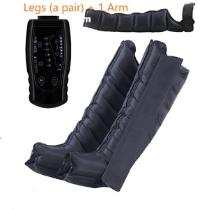 Fábrica OEM/ODM Fisioterapia Botas de compresión de piernas alimentadas por batería 8 cámaras Recuperación Masaje de aire Presoterapia - Product Image 2