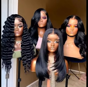 Tốt nhất ren phía trước tóc con người tóc giả Nhà cung cấp, Bán Buôn đầy đủ HD ren phía trước Tóc Giả Trinh Nữ tóc Nhà cung cấp, tóc giả Nhà cung cấp Ấn Độ Trinh Nữ tóc con người - Product Image 2