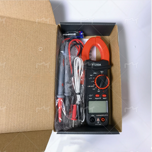 Yt200curent kẹp AC DC 600V 200A Ohm Hz Nhiệt độ kỹ thuật số kẹp Meter vạn năng pinza amperimetrica hiện tại kẹp mét kép - Product Image 3