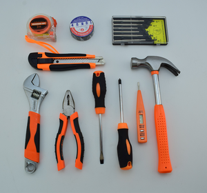 <span class=keywords><strong>Moins</strong></span> <span class=keywords><strong>cher</strong></span> 15 pièces horloge lot ensembles d'outils maison trousse à outils pour la nécessité quotidienne ensemble d'outils de base - Product Image 4