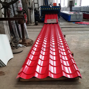 Dài Khoảng mái giàn tấm psamless steelk gi kẽm mạ kẽm galvalume sóng mái thép kim loại thép giá - Product Image 5