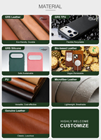 Étui de téléphone écologique en TPU conforme à la norme mondiale de recyclage, logo personnalisé imprimé à l'écran, étuis de téléphone portable pour iPhone 15 17 Pro Max