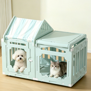 Nouvelle Parc de jeu intérieur pour animaux de compagnie, hauteur accrue, épaissi, écologique, clôture de sécurité pour chiens, barrière d'isolement, maison pour chats, vente en gros - Product Image 1