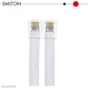 Câble téléphonique modulaire plat RJ12 6P6C à faible MOQ pour climatiseur - Product Image 6