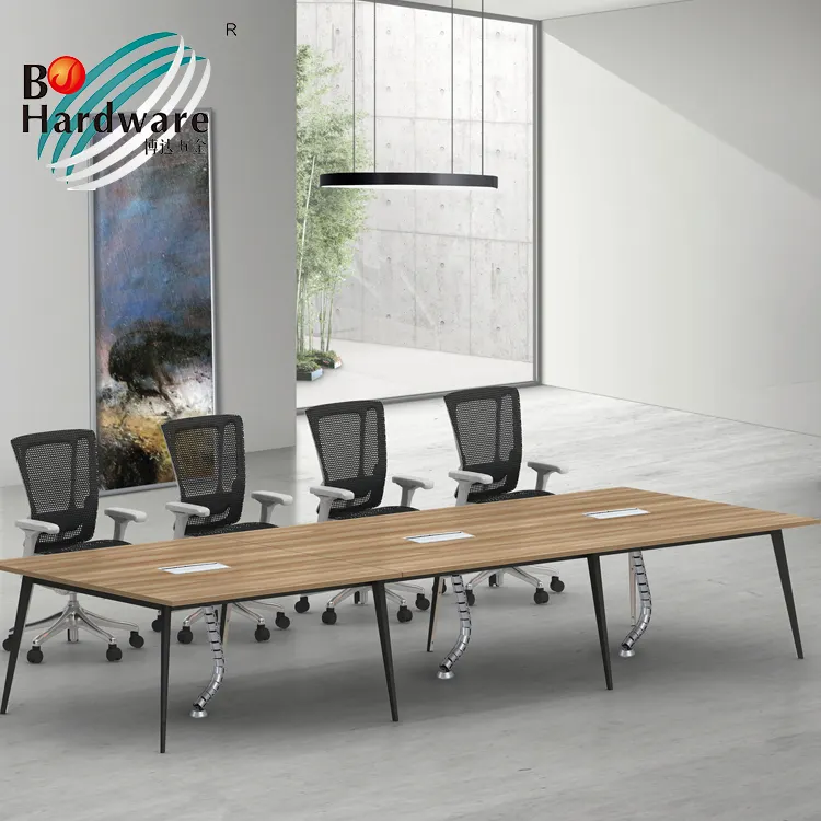 Muebles de oficina modernos de fácil instalación patas de mesa plegable