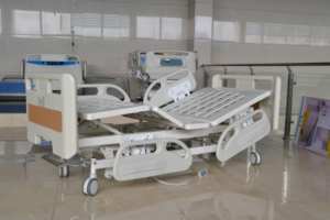 Cama Médica Hospitalaria GINEE con Freno de Control Central de Cinco Funciones y Conexión Suave, Cama Ajustable para Pacientes para Uso Clínico - Product Image 5