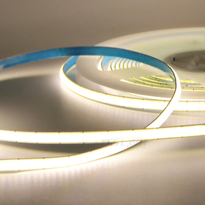 Đầy đủ keo DC 12V 5 mét 384Led 3200k Trắng ấm COB <span class=keywords><strong>LED</strong></span> Strip ánh sáng cho chiếu sáng - Product Image 6