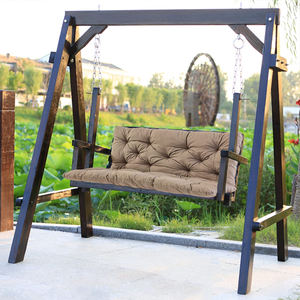 SUREWALHOME coussins de balançoire avec <span class=keywords><strong>dossier</strong></span> coussins de banc imperméables coussins de balançoire d'extérieur <span class=keywords><strong>pour</strong></span> meubles de jardin de patio extérieur - Product Image 6