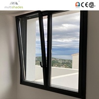 Fenêtres passives à triple vitrage en aluminium à rupture de pont thermique de style européen de haute qualité, conformes à la norme NFRC AS2047