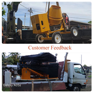 Auto-Loader 350L 500L 700L betoniera Diesel del motore di miscelazione del cemento macchina per l'esportazione - Product Image 6