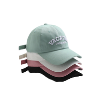 Casquette de baseball unie brodée main motif léopard en tissu Dobby, respirante, imperméable, style urbain vintage et sportif