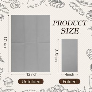 Serviettes de table jetables effet lin, serviettes personnalisées 17"x12", serviettes absorbantes jetables <span class=keywords><strong>en</strong></span> <span class=keywords><strong>papier</strong></span> pour invités, pour <span class=keywords><strong>mariage</strong></span> et fête - Product Image 4