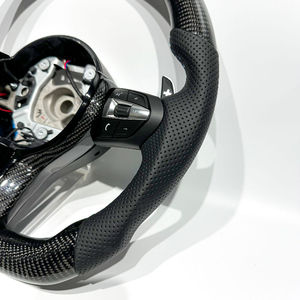 Volante Deportivo Estilo M de Fibra de Carbono y Cuero Perforado para <span class=keywords><strong>BMW</strong></span> Serie 3 Serie 5 F01 F02 F10 F11 F12 F20 F22 F28 F30 F46 F80 F40 - Product Image 5