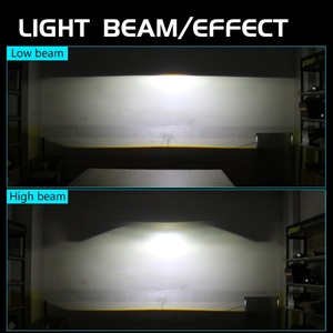 Sanvi F09 3-Inch <b>LED</b> Headlights 5500K 40W Fog Light Lens for Toyota Honda Nissan New 12V <b>Projector</b> Lens High Bright - Product Image 5