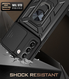 <span class=keywords><strong>Funda</strong></span> Protectora para Teléfono <span class=keywords><strong>Samsung</strong></span> S26/S25 <span class=keywords><strong>Ultra</strong></span>, Antigolpes, Magnética, con Lente Deslizante y Soporte, Fundas, Carcasa - Product Image 2