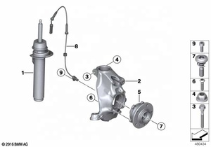 34526791223 34526791225 cho ăn tự động cảm biến bộ phận điện phía trước phía sau <span class=keywords><strong>ABS</strong></span> Bánh Xe Cảm biến tốc độ cho BMW F30 F35 F20 - Product Image 5