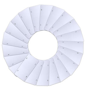 Auplex sublimación soporte de matrícula de aluminio placa de matrícula decorativa de coche volteando 12x6 pulgadas - Product Image 5