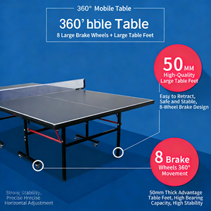 Tables de ping-pong de luxe et conversion en table à manger pour les intérieurs haut de gamme - Product Image 5