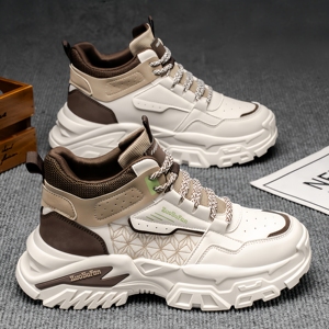 Zapatos Deportivos de Moda para Hombre, con Cordones, Estilo Casual, con Malla Transpirable, Plantilla EVA Antideslizante, Tendencia de Moda - Product Image 1