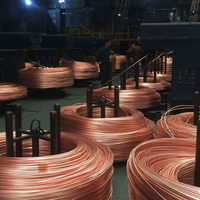 Ligne de production automatique de fils avec tige de cuivre Upcast Ligne de production de matériel de fabrication de câbles électriques