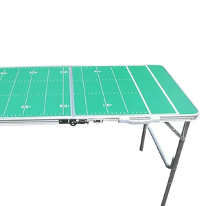 Wholesale Metal Folding up Beer <b>Table</b> Custom Outdoor 8 Feet for <b>Camping</b> - Product Image 1