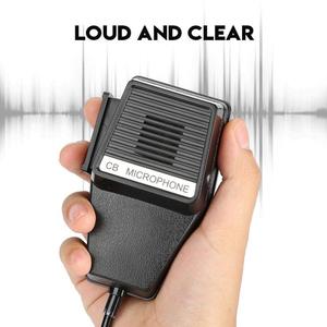 Handheld CB Radio <b>Mic</b> 4 Pin Talkie Hand <b>Mic</b> Car CB Talkie Transceiver Microphone Handheld <b>Mic</b> for PR240 PR245 PR350 PR375 PR550 - Product Image 2