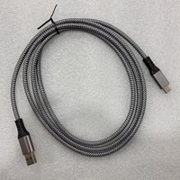 Kabel Data DTECH T0021 Tipe C ke USB3.0 Cepat 5Gbps 1.5M untuk Konversi Sinyal Tipe-C