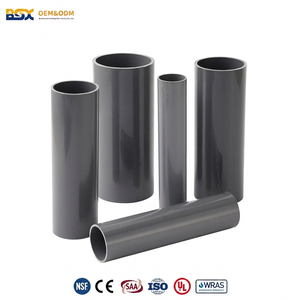 Tuyaux UPVC SCH80 pour l'évacuation des eaux usées industrielles, résistants aux acides, aux alcalis et aux sels, <span class=keywords><strong>prix</strong></span> proches d'Indonésie - Product Image 1