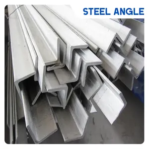 Горячий окунутый стальной угол Q345B стальной угловой стержень цена угловой стали