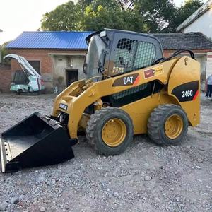 Cargadora Usada a Precio Económico, Minicargadora de Ruedas Usada Caterpillar 99% NUEVA, Cargadoras CAT 226B/262D/246C/246D/259B3/236/277C - Product Image 3